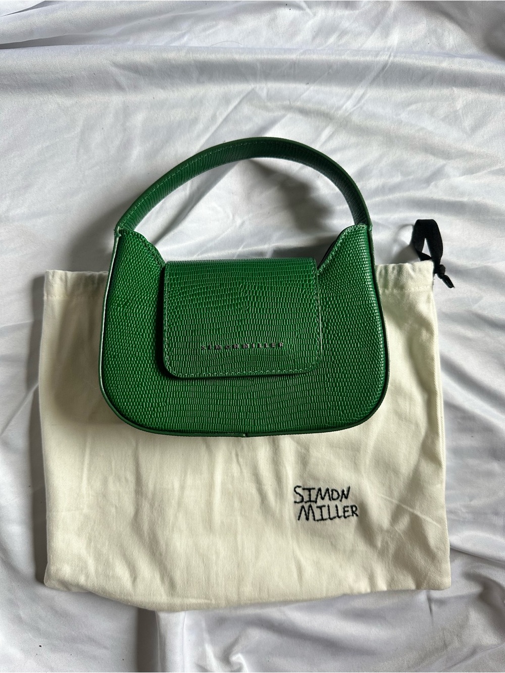 Simon Miller Mini Retro Bag in Jungle Green